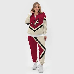 Женский 3D-костюм NHL: Arizona Coyotes, цвет: 3D-белый — фото 2