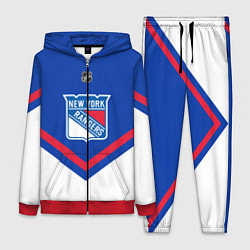 Женский 3D-костюм NHL: New York Rangers, цвет: 3D-красный