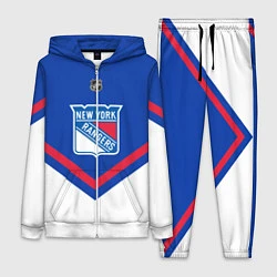 Женский 3D-костюм NHL: New York Rangers, цвет: 3D-белый