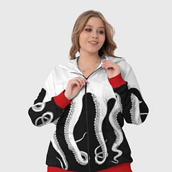 Женский 3D-костюм Octopus, цвет: 3D-красный — фото 2