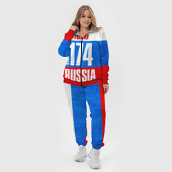 Женский 3D-костюм Russia: from 174, цвет: 3D-красный — фото 2