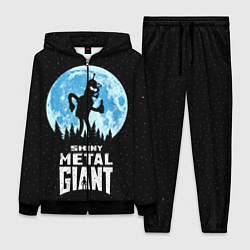 Женский 3D-костюм Bender Metal Giant, цвет: 3D-черный
