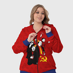 Женский 3D-костюм Communist Party, цвет: 3D-синий — фото 2