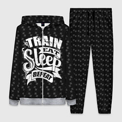 Женский костюм Train Eat Sleep Repeat