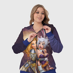 Женский 3D-костюм Lux, цвет: 3D-синий — фото 2