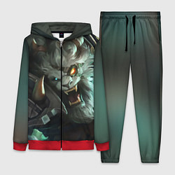 Женский 3D-костюм Ренгар, цвет: 3D-красный