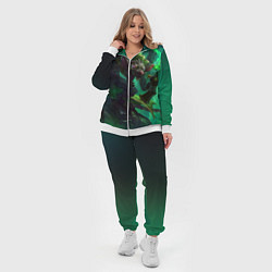 Женский 3D-костюм Twitch, цвет: 3D-белый — фото 2