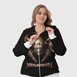 Женский 3D-костюм Megadeth, цвет: 3D-белый — фото 2