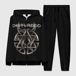 Женский 3D-костюм Disturbed Logo, цвет: 3D-черный