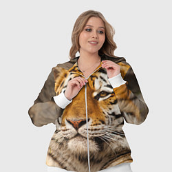 Женский 3D-костюм Мудрый тигр, цвет: 3D-белый — фото 2
