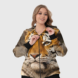 Женский 3D-костюм Мудрый тигр, цвет: 3D-черный — фото 2