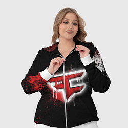 Женский 3D-костюм FaZe Clan: Black collection, цвет: 3D-белый — фото 2