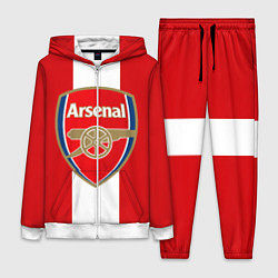 Женский 3D-костюм Arsenal FC: Red line, цвет: 3D-белый