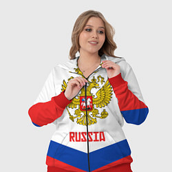 Женский 3D-костюм Russia Hockey Team, цвет: 3D-красный — фото 2