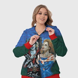 Женский 3D-костюм Король и Шут, цвет: 3D-красный — фото 2