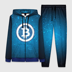 Женский костюм Bitcoin Blue