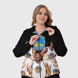 Женский 3D-костюм Golden State Warriors 5, цвет: 3D-черный — фото 2