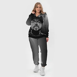 Женский 3D-костюм Ice Cube: Gangsta, цвет: 3D-черный — фото 2