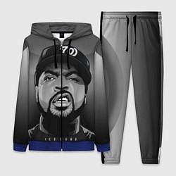 Женский 3D-костюм Ice Cube: Gangsta, цвет: 3D-синий