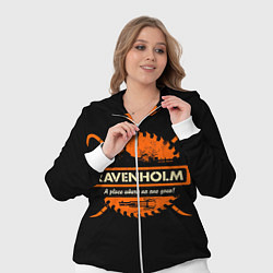 Женский 3D-костюм Ravenholm, цвет: 3D-белый — фото 2
