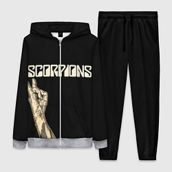 Женский 3D-костюм Scorpions Rock, цвет: 3D-меланж