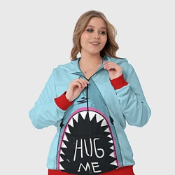 Женский 3D-костюм Shark: Hug me, цвет: 3D-красный — фото 2