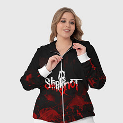 Женский 3D-костюм Slipknot: Blood Blemishes, цвет: 3D-белый — фото 2