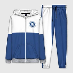 Женский 3D-костюм Chelsea FC: Light Blue, цвет: 3D-меланж