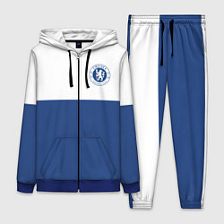 Женский 3D-костюм Chelsea FC: Light Blue, цвет: 3D-синий