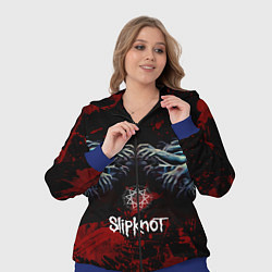 Женский 3D-костюм Slipknot руки зомби, цвет: 3D-синий — фото 2
