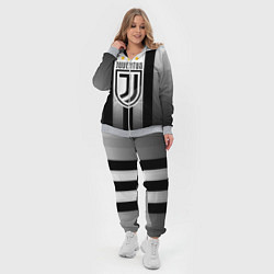 Женский 3D-костюм Juventus FC: New logo, цвет: 3D-меланж — фото 2