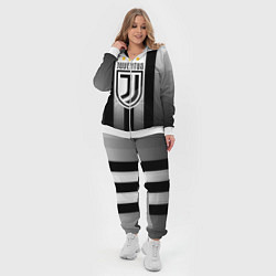 Женский 3D-костюм Juventus FC: New logo, цвет: 3D-белый — фото 2