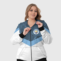 Женский 3D-костюм Manchester City FC: Sport, цвет: 3D-черный — фото 2