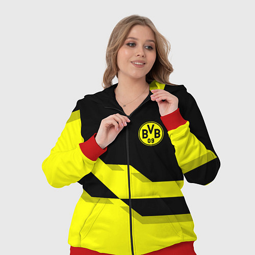 Женский костюм BVB FC: Yellow style / 3D-Красный – фото 3