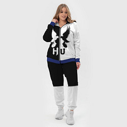 Женский 3D-костюм HU: Black & White, цвет: 3D-синий — фото 2