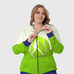 Женский 3D-костюм Символ теннисиста, цвет: 3D-синий — фото 2