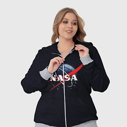 Женский 3D-костюм NASA: Black Space, цвет: 3D-меланж — фото 2