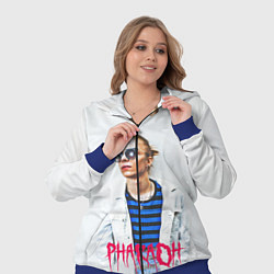 Женский 3D-костюм Pharaoh: White side, цвет: 3D-синий — фото 2