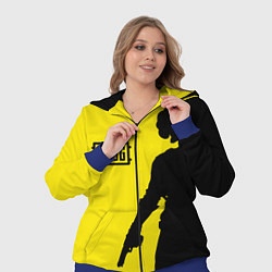 Женский 3D-костюм PUBG: Yellow Shadow, цвет: 3D-синий — фото 2