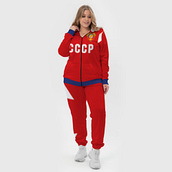 Женский 3D-костюм Сборная СССР 1988, цвет: 3D-синий — фото 2