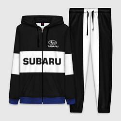Женский 3D-костюм Subaru: Black Sport, цвет: 3D-синий