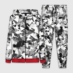 Женский костюм Городской серый камуфляж