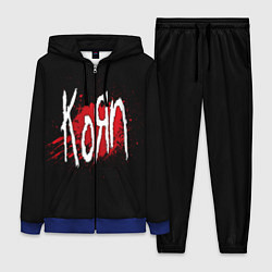 Женский 3D-костюм Korn: Blood, цвет: 3D-синий