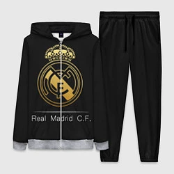 Женский 3D-костюм FC Real Madrid: Gold Edition, цвет: 3D-меланж