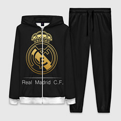 Женский 3D-костюм FC Real Madrid: Gold Edition, цвет: 3D-белый