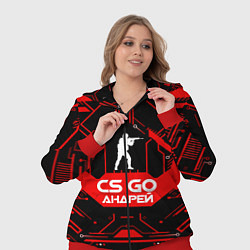 Женский 3D-костюм CS:GO Андрей, цвет: 3D-красный — фото 2