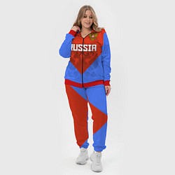 Женский 3D-костюм Russia Red & Blue, цвет: 3D-красный — фото 2