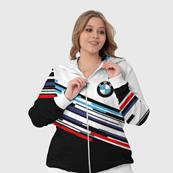 Женский 3D-костюм BMW BRAND COLOR БМВ, цвет: 3D-белый — фото 2