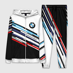 Женский 3D-костюм BMW BRAND COLOR БМВ, цвет: 3D-белый