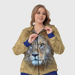 Женский 3D-костюм Песчаный лев, цвет: 3D-синий — фото 2